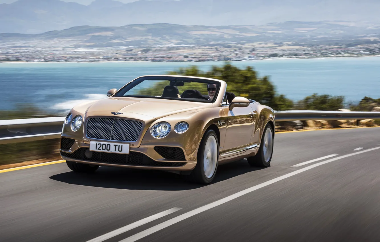 Фото обои Bentley, Continental, бентли, континенталь, GTC, 2015