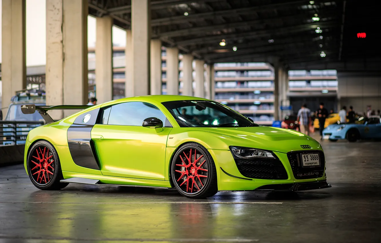 Фото обои дизайн, стиль, Audi, Audi R8