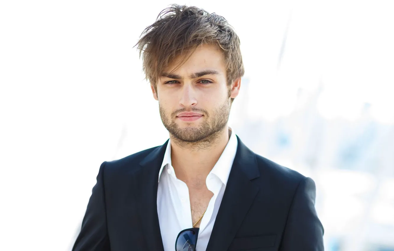 Фото обои актер, пиджак, Douglas Booth, дуглас бут
