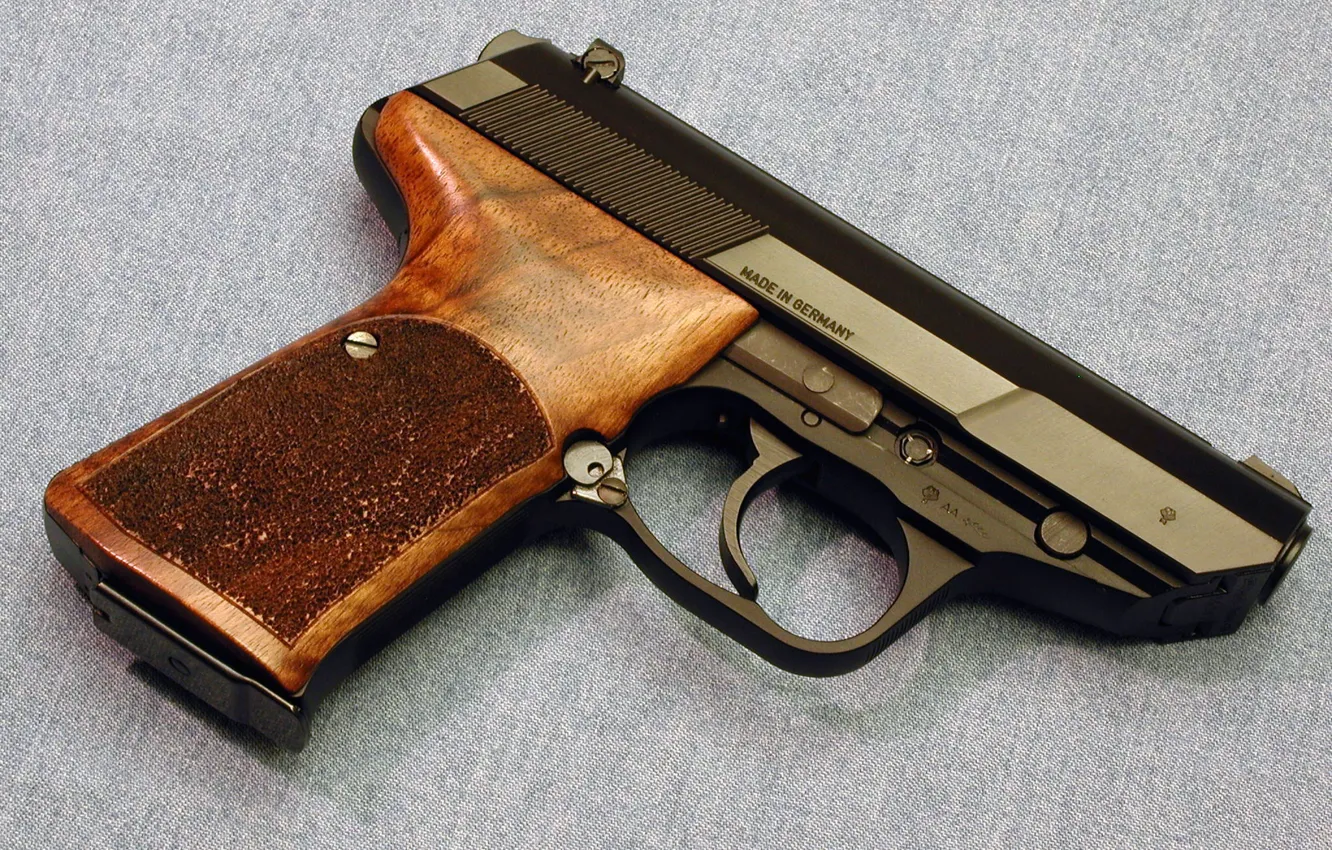 Фото обои пистолет, ствол, германия, джинсовая ткань
