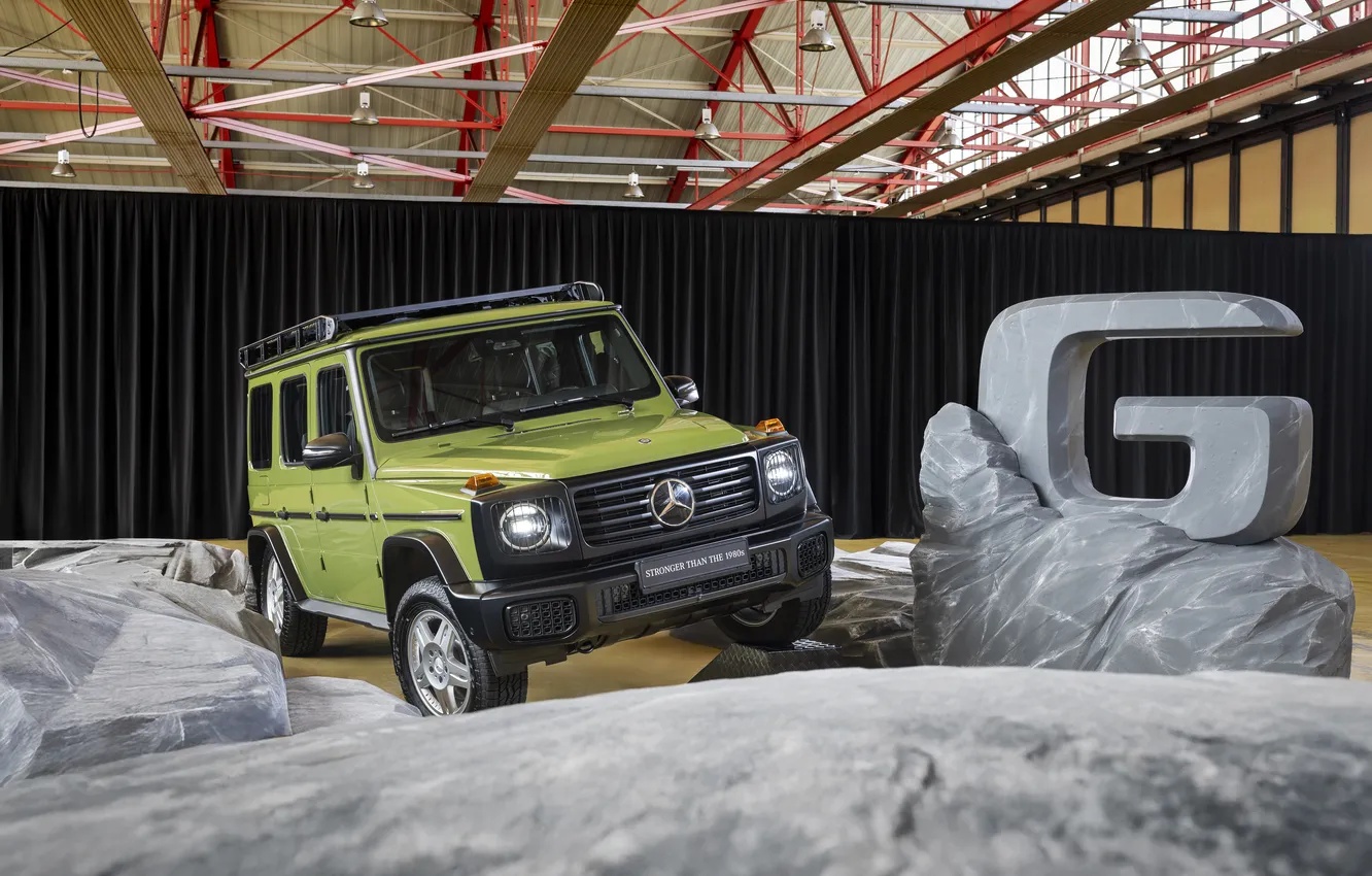 Фото обои Mercedes-Benz, внедорожник, SUV, экстерьер, 2025, Stronger Than the 1980s, Mercedes-Benz G 450 d