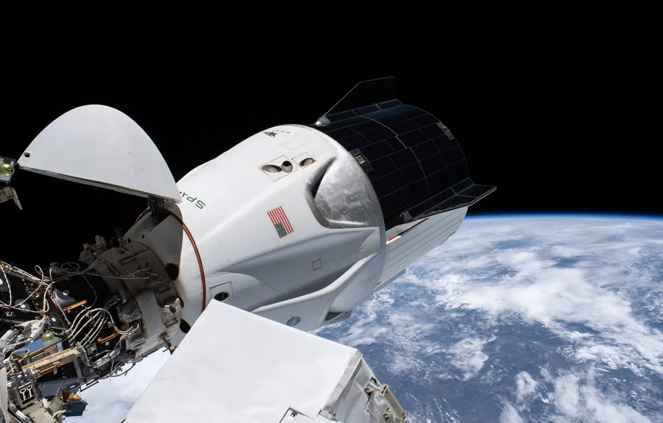 Фото обои NASA, SpaceX, Crew-1