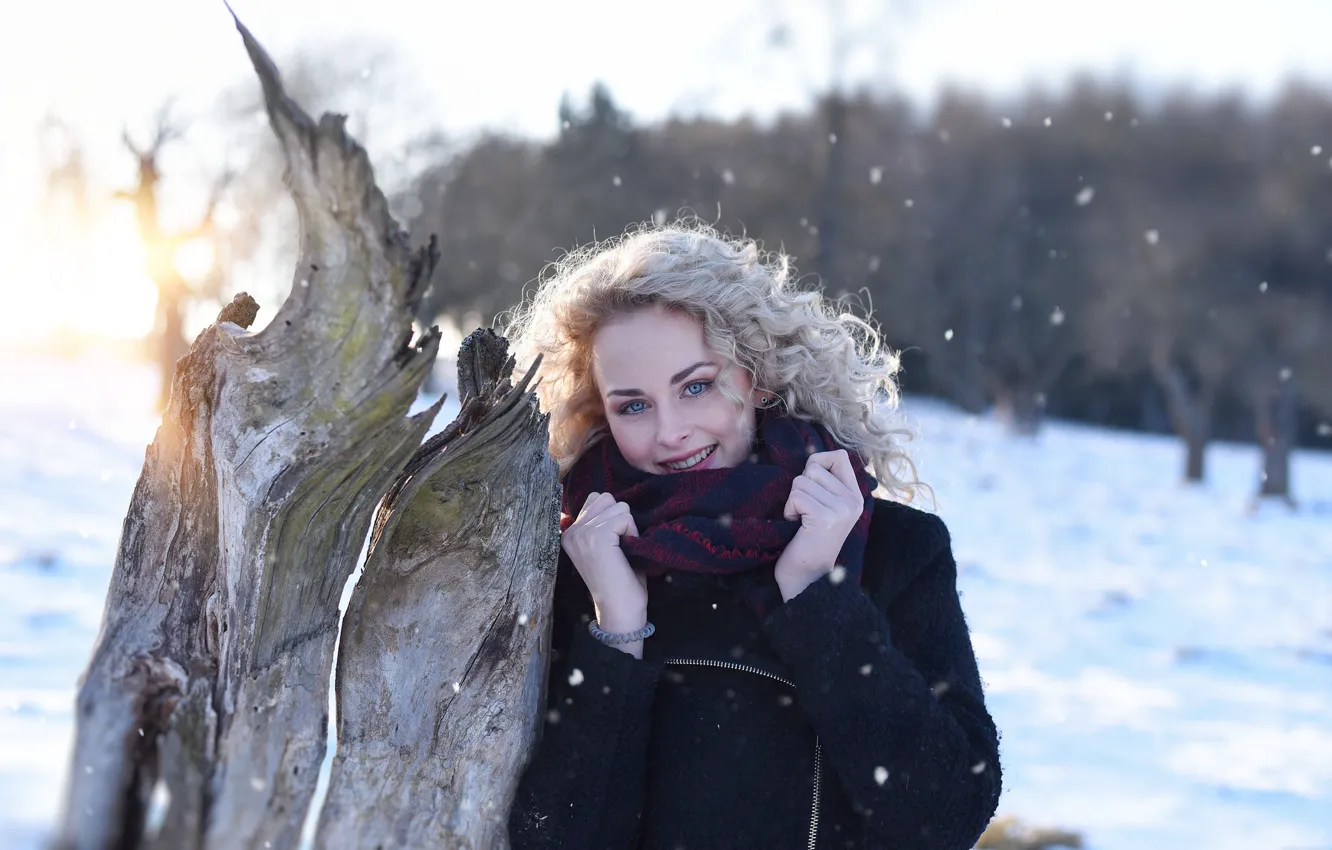 Фото обои девушка, портрет, Jula