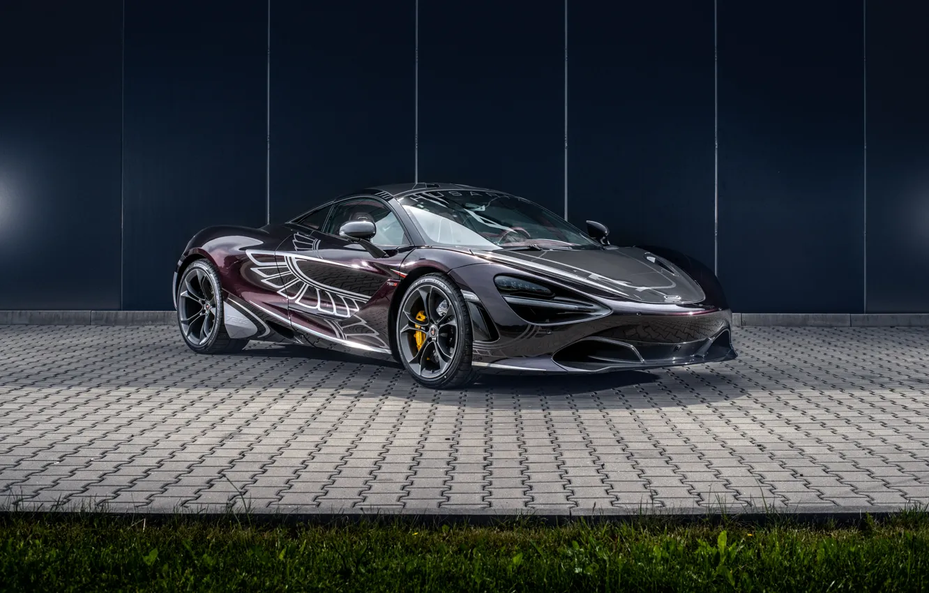 Фото обои McLaren, суперкар, 2018, Manhart, 720S, Carlex Design