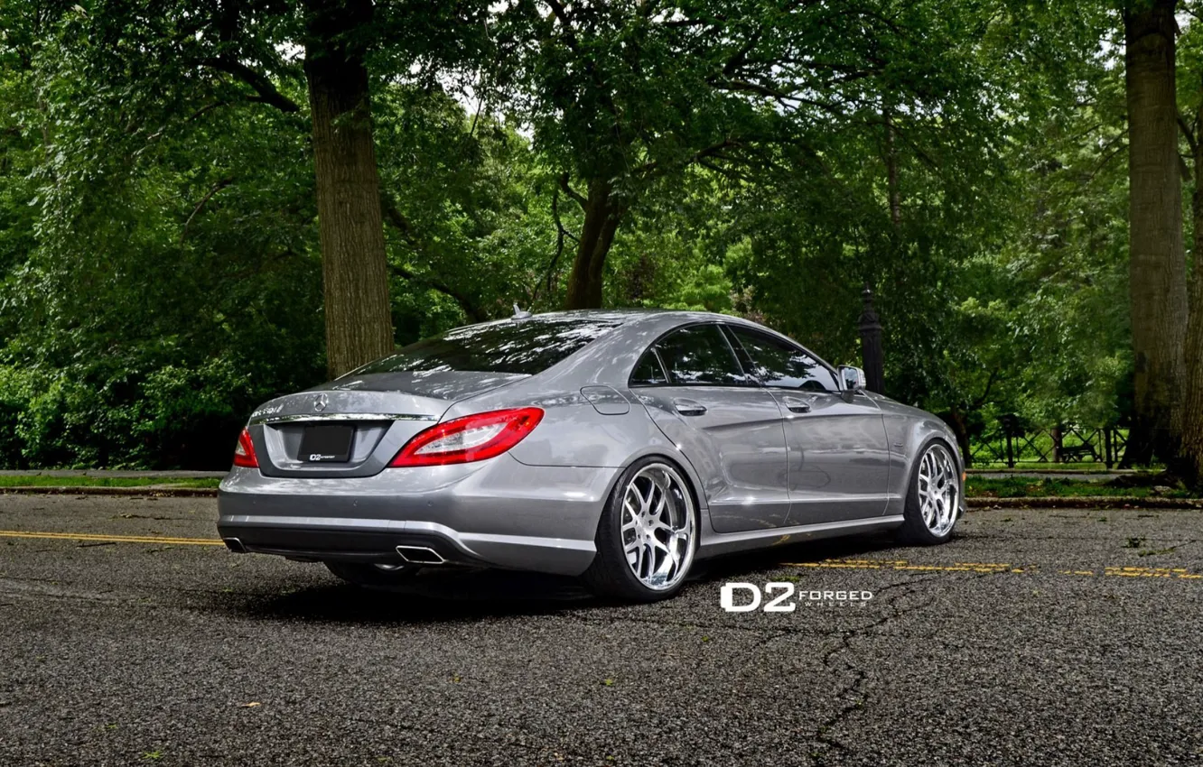 Фото обои Mercedes-Benz, CLS 550, d2 forged