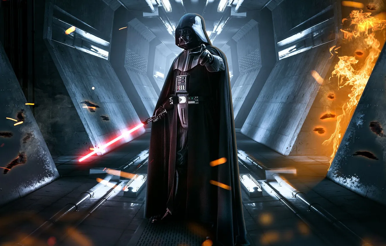 Фото обои star wars, Darth Vader, fantast art