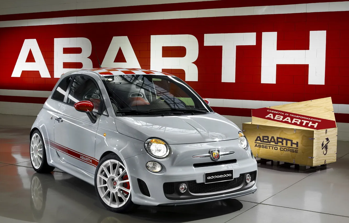 Фото обои авто, тюнинг, fiat, фиат, esseesse, Abarth 500