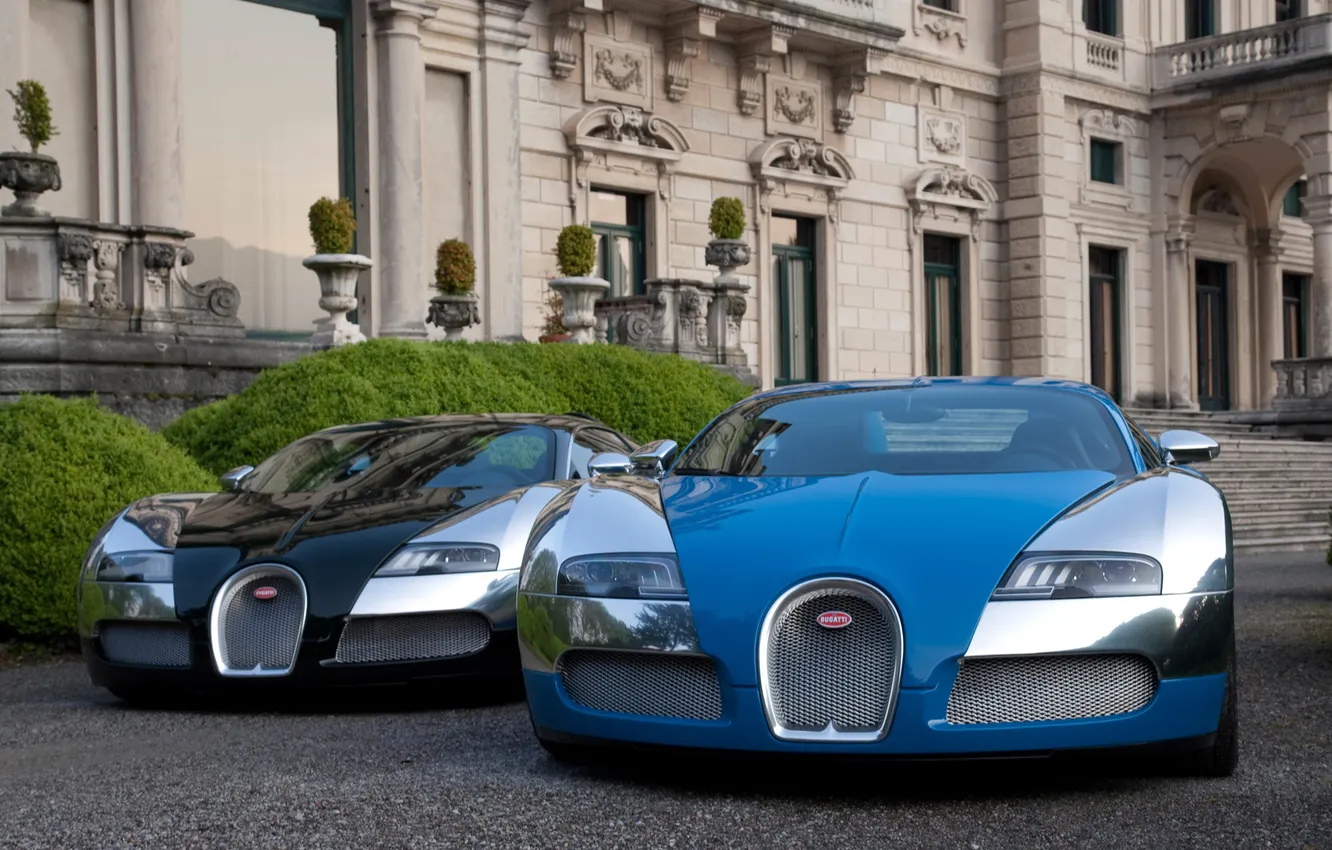 Фото обои авто, белый, машины, автомобили, Обои Bugatti