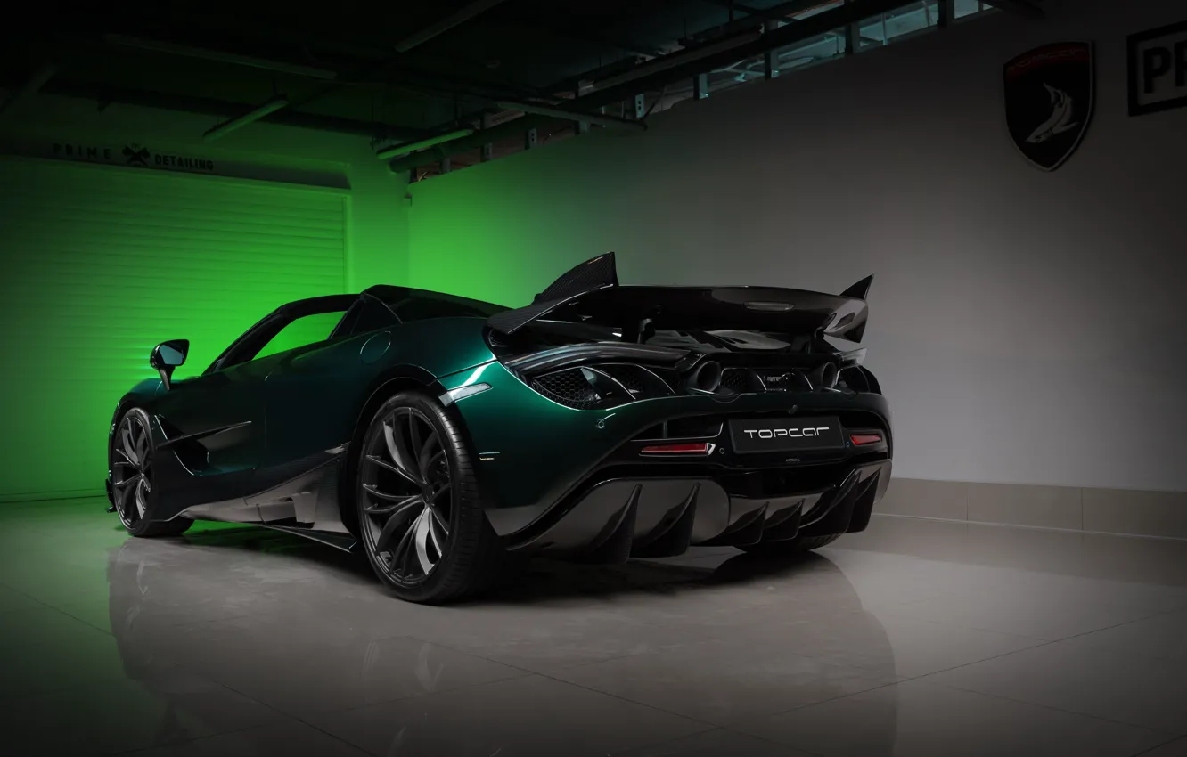 Фото обои McLaren, суперкар, Spider, TopCar, Fury, 2020, 720S