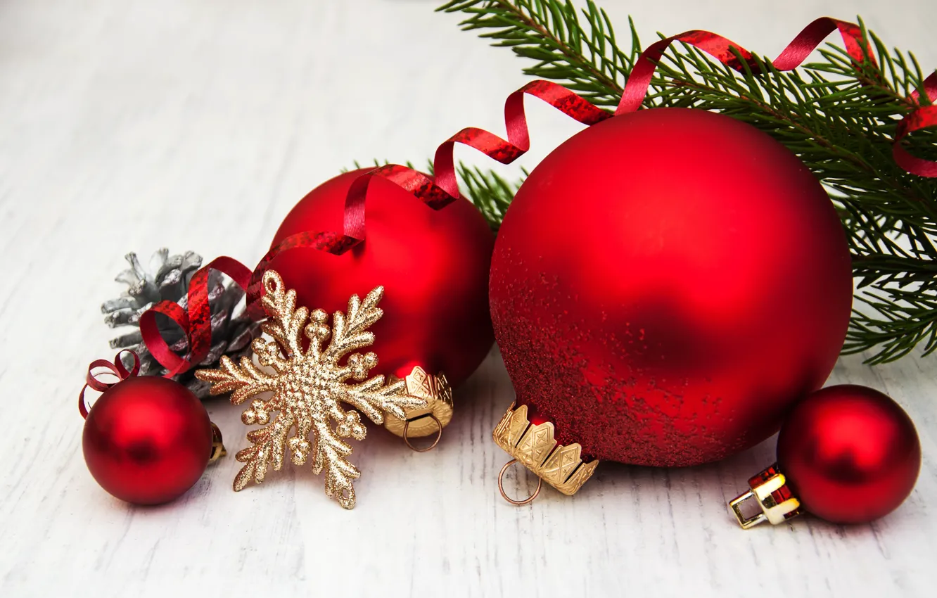 Фото обои украшения, шары, Новый Год, Рождество, christmas, balls, merry, decoration