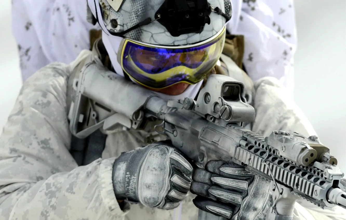 Фото обои оружие, армия, солдат, United States Navy SEALs