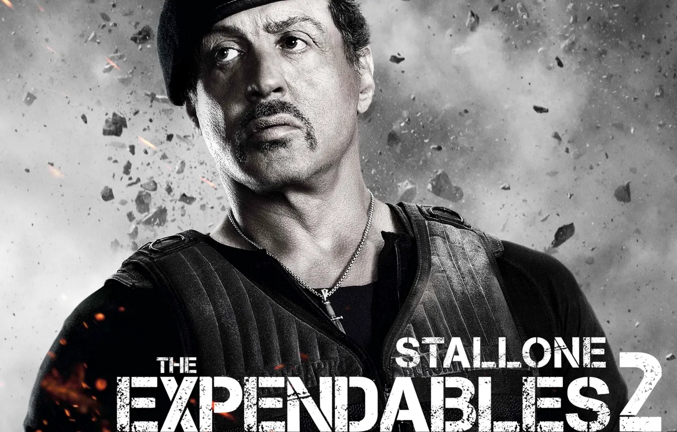 Фото обои Солдат, Слай, Sylvester Stallone, Неудержимые 2, Expendables 2