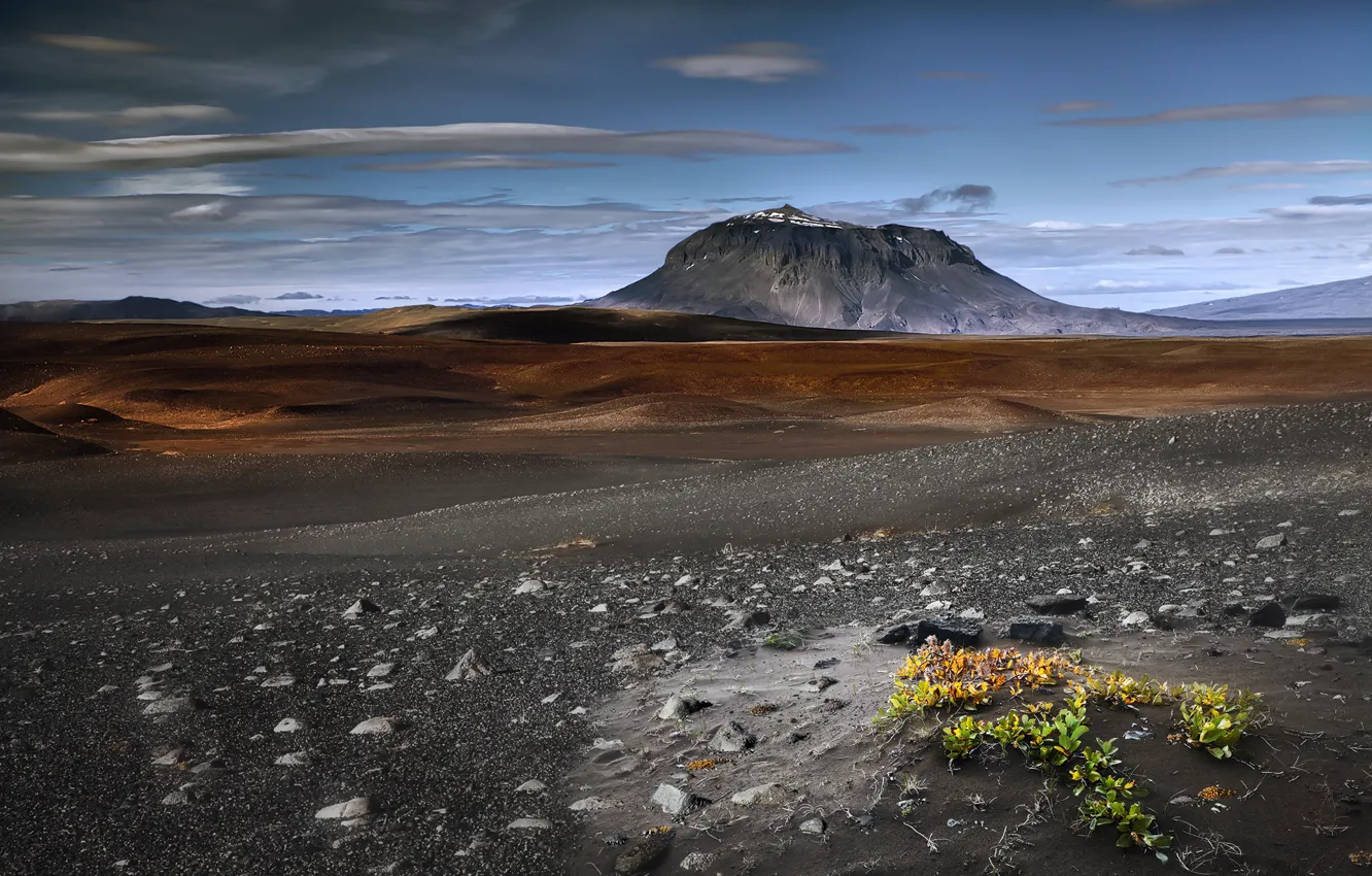 Фото обои природа, вулкан, Исландия
