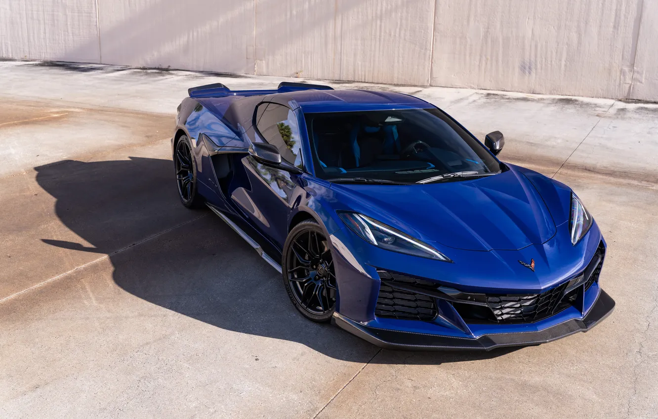 Фото обои car, Corvette, Chevrolet, Supercar