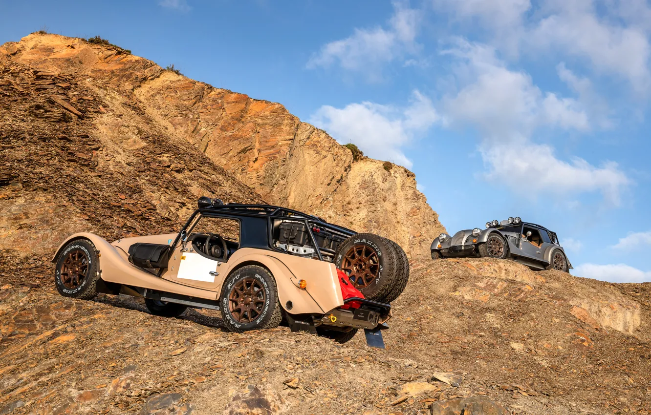 Фото обои off-road, Morgan, Plus Four, Morgan Plus Four CX-T