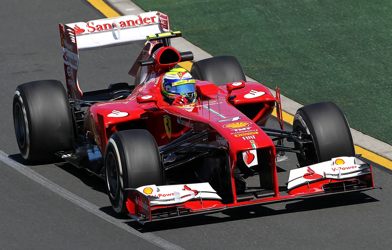 Фото обои спорт, трасса, Ferrari, гоночный болид, F138