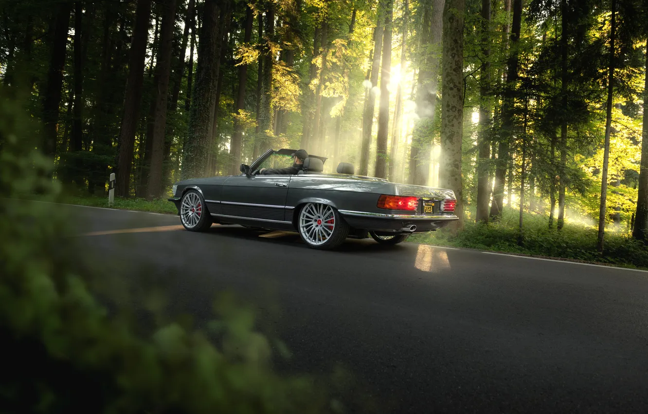 Фото обои Pogea Racing, 2025, Mercedes 450 SL, Project 107, Pogea Racing Project 107