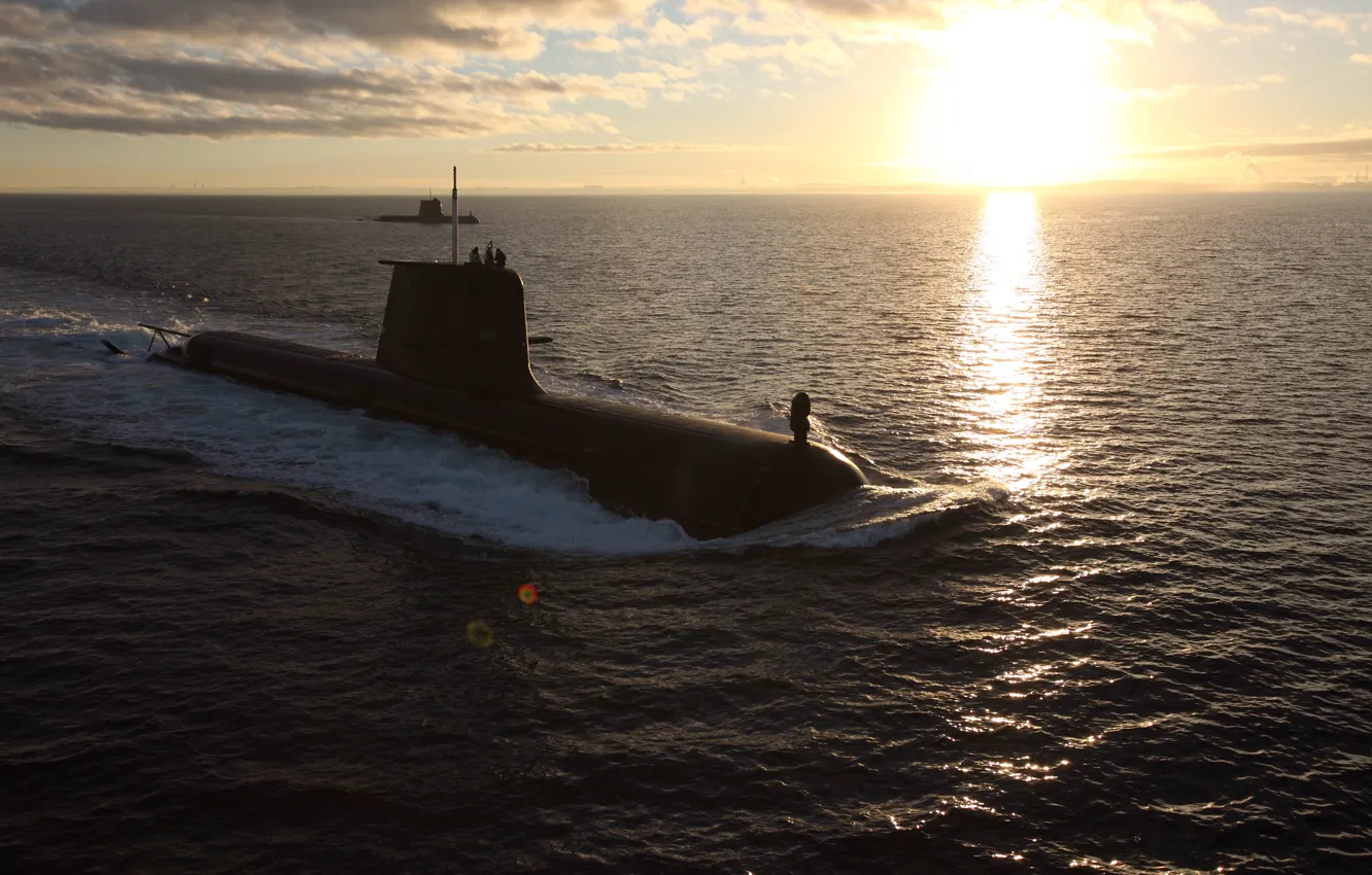 Фото обои субмарина, подводная лодка, ВМС Австралии, HMAS Waller