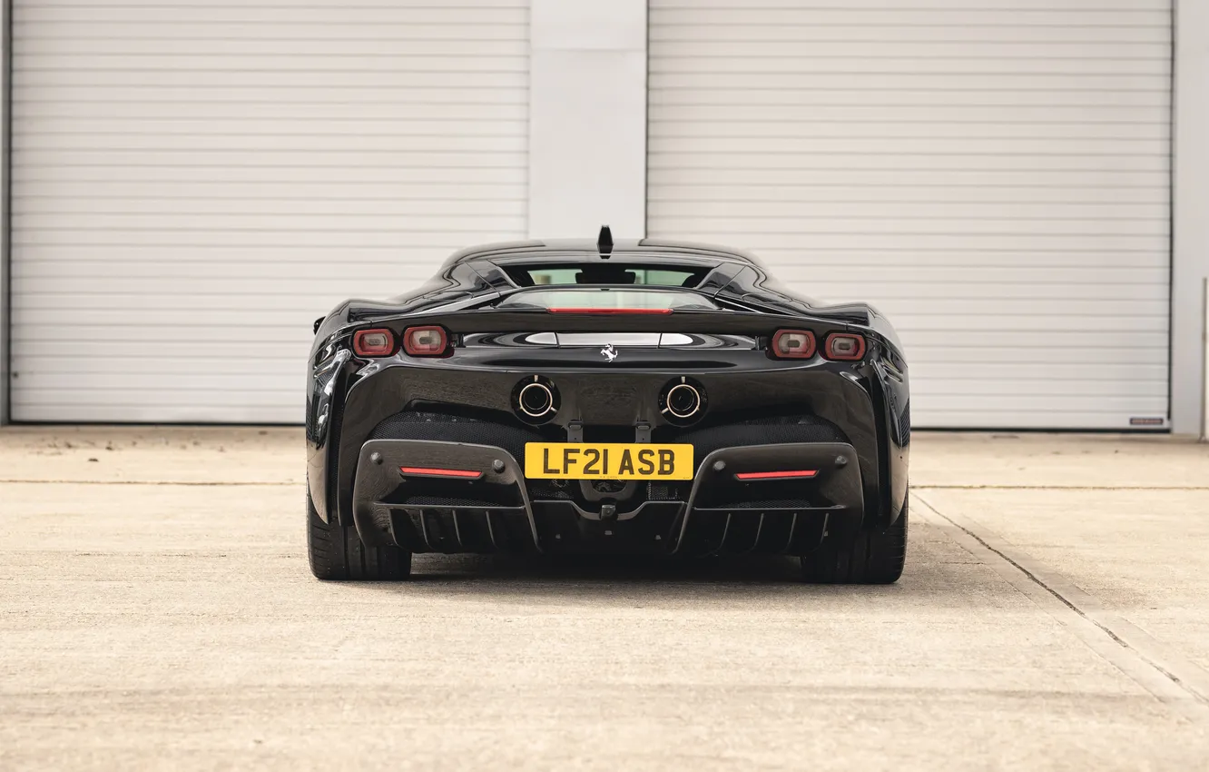 Фото обои Ferrari, суперкар, supercar, Stradale, 2020, Ferrari SF90, Ferrari SF90 Stradale, Ферарри