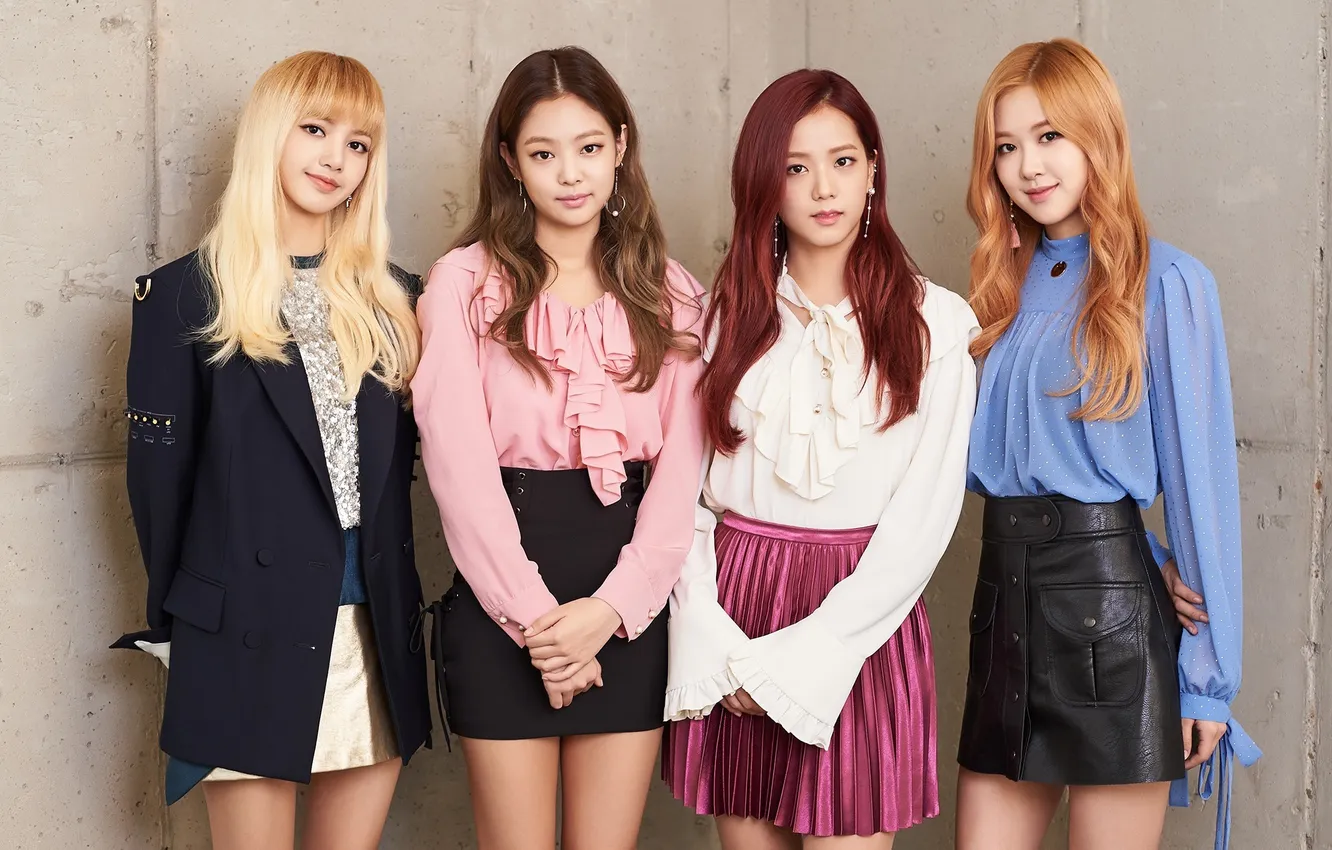 Фото обои women, K-pop, BLACKPINK, Korean women, Lisa (BLACKPINK), Rosé (BLACKPINK), Jennie (BLACKPINK), Jisoo (BLACKPINK)