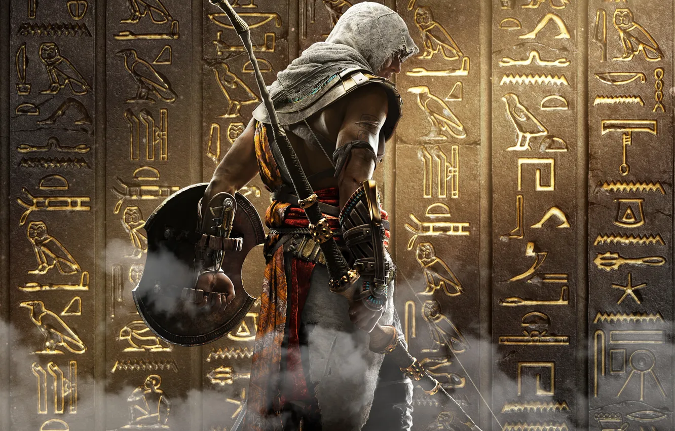Фото обои Origins, Ubisoft, Assassin's Creed, Assassin's Creed: Origins