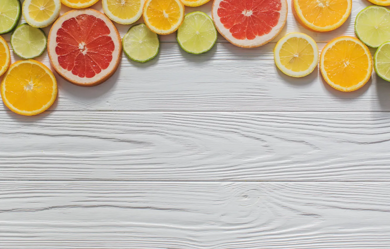 Фото обои апельсин, лайм, цитрусы, грейпфрукт
