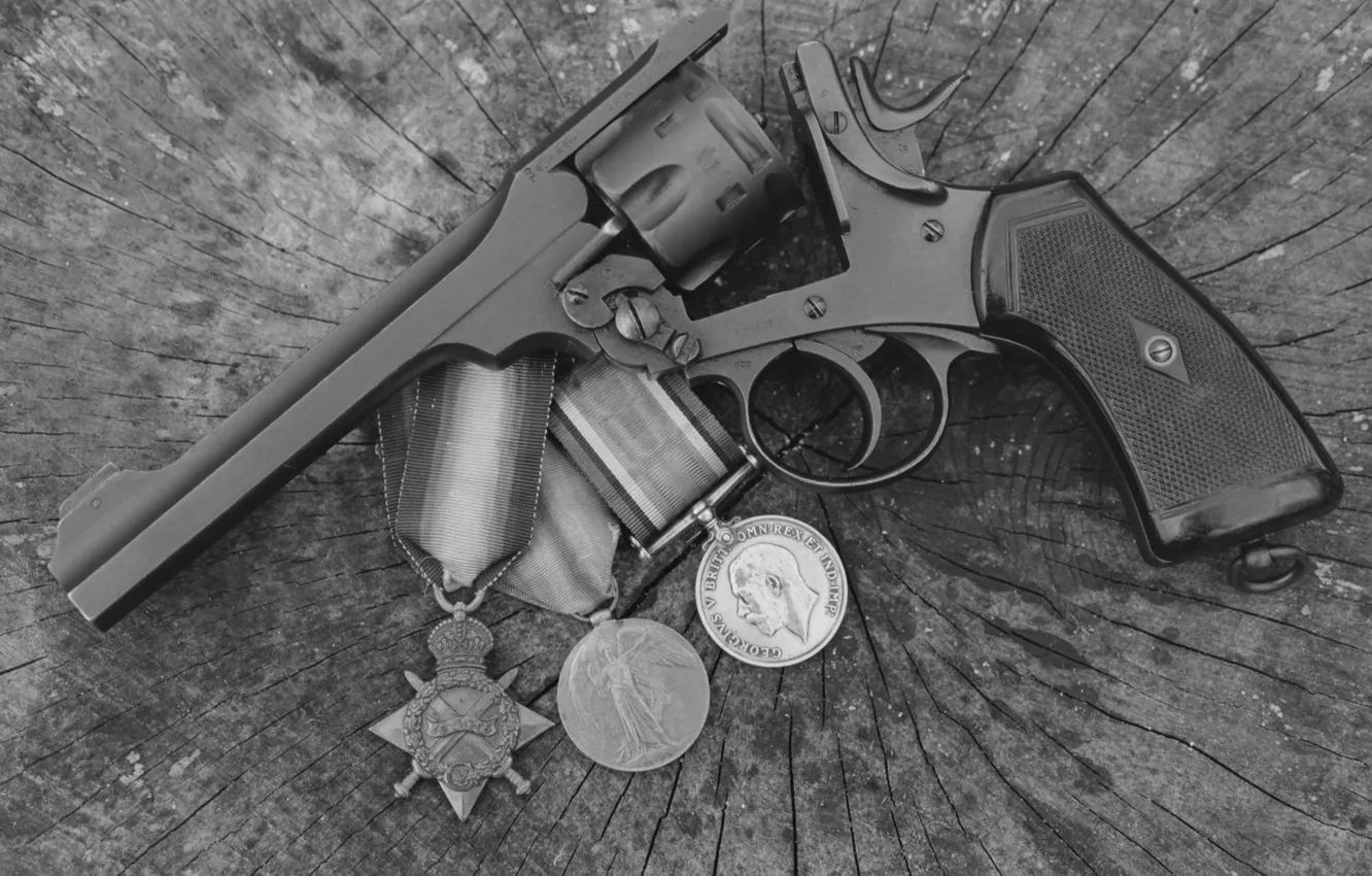 Фото обои оружие, ствол, Webley, Mark VI