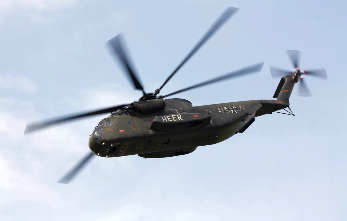 Фото обои German, Sikorsky, Sea Stallion, CH-53G
