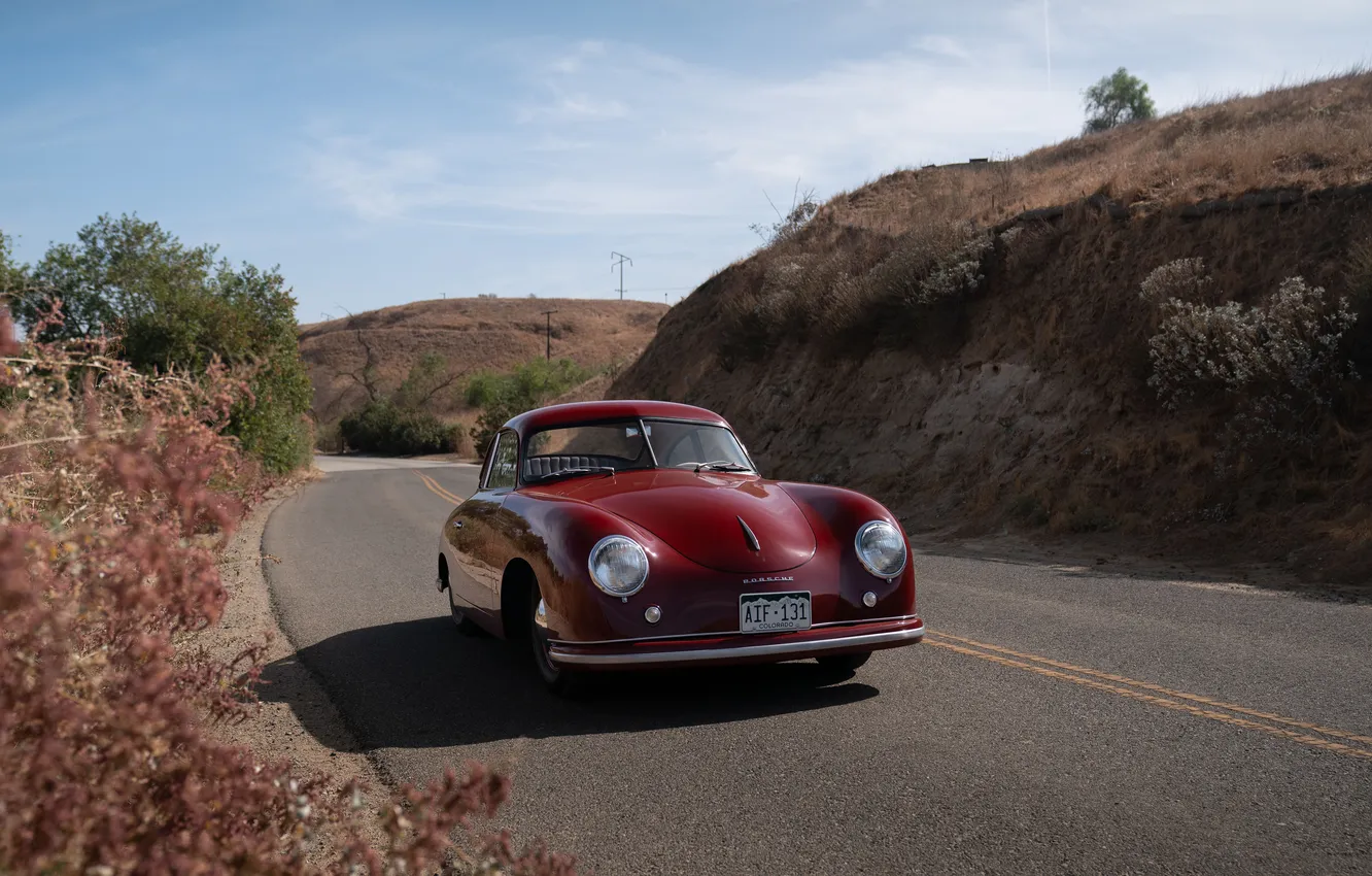 Фото обои Porsche, 356, 1951, Porsche 356
