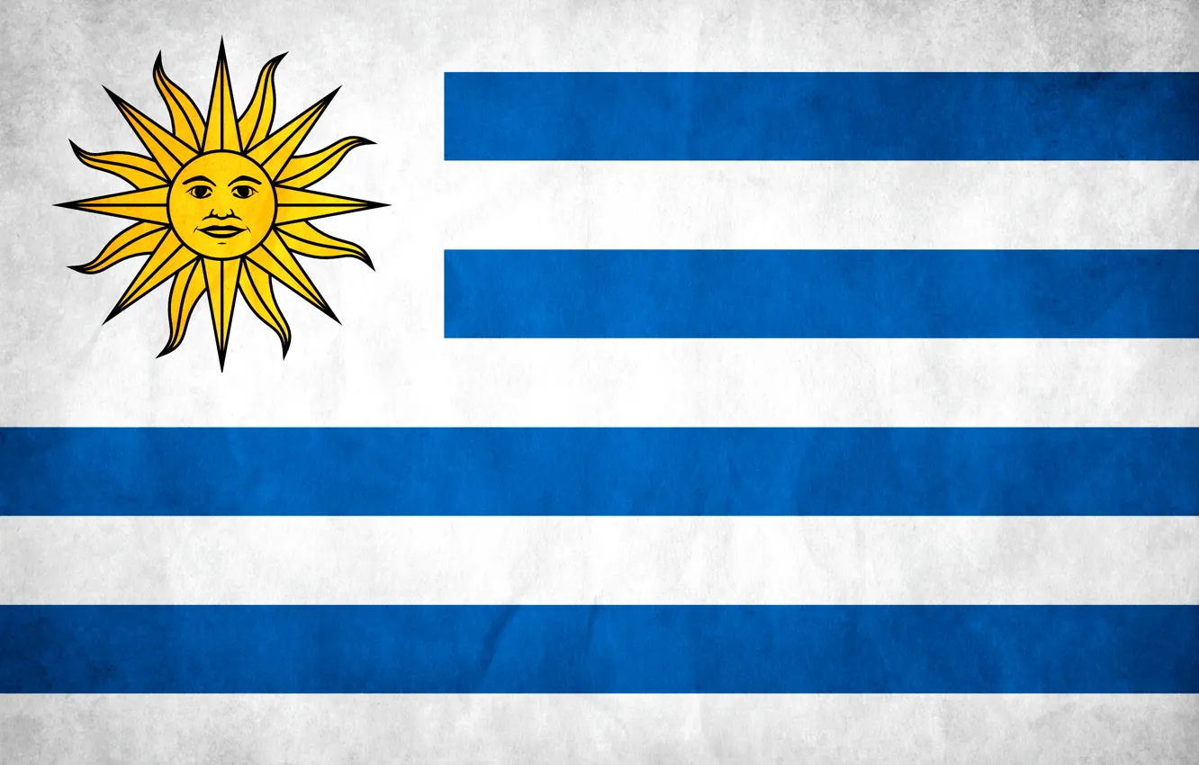 Фото обои текстура, флаг, уругвай, flag, Uruguay