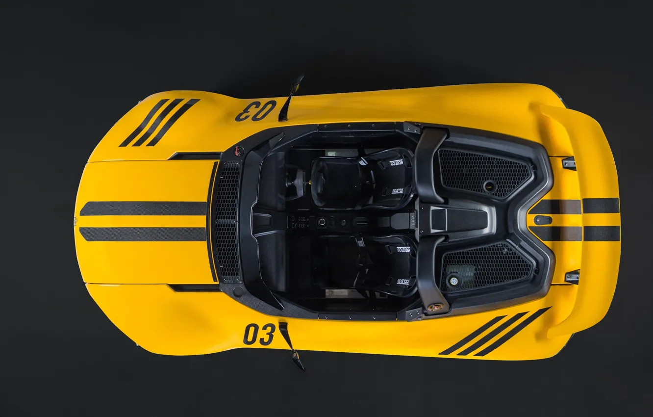 Фото обои supercar, yellow, Vuhl 05, sport cars, VŪHL, VŪHL 05