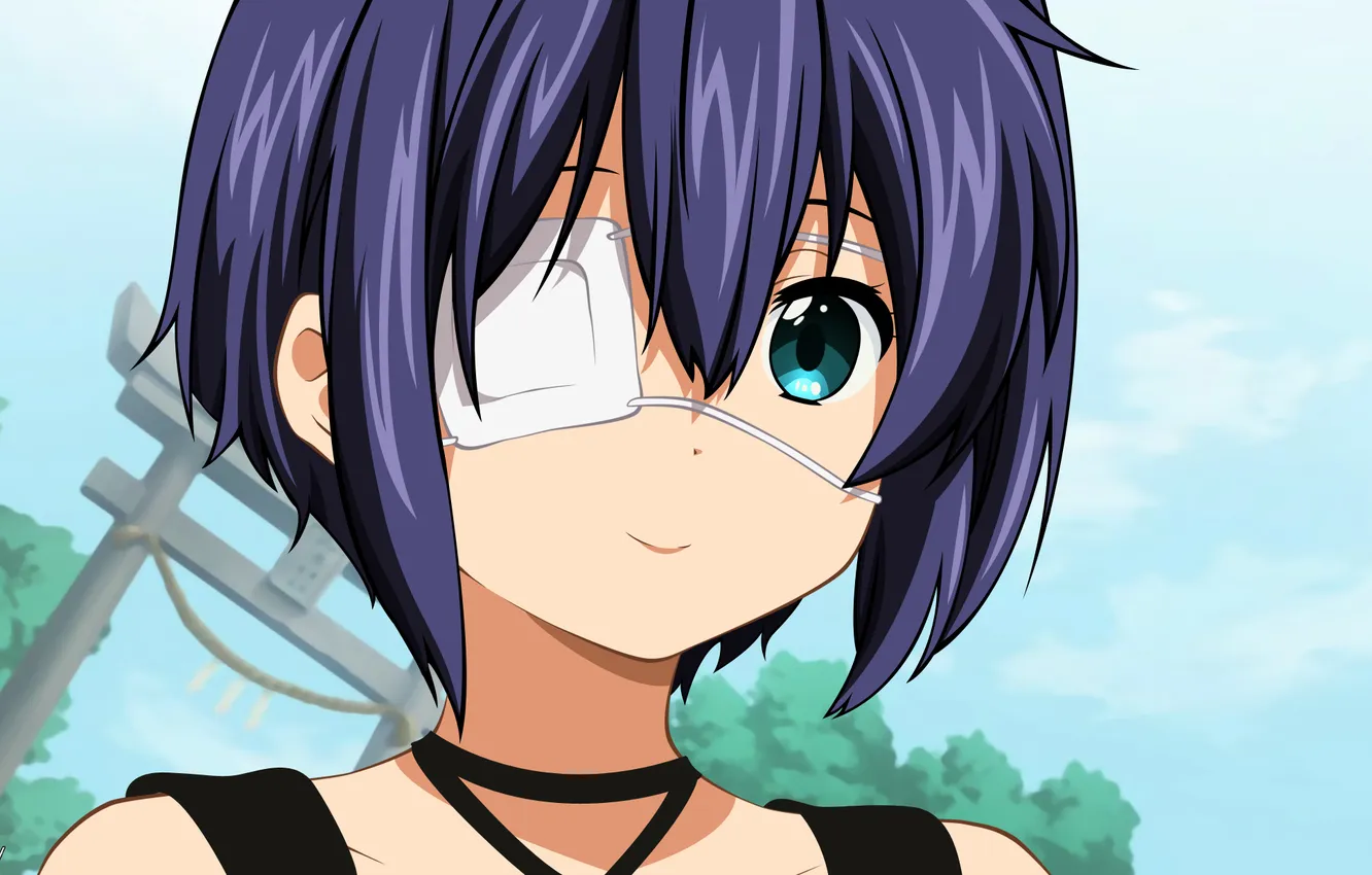 Фото обои Female, Single, Chuunibyou Demo Koi ga Shitai!, Takanashi Rikka