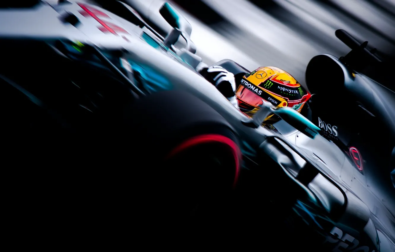 Фото обои Mercedes, Lewis Hamilton, Silverstone, F1 British Grand Prix