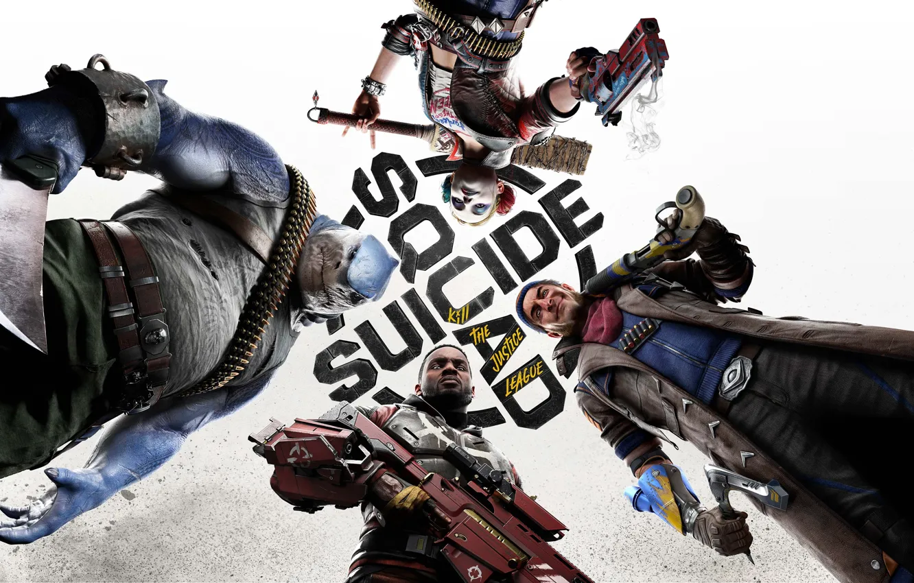 Фото обои Игра, Game, Rocksteady Studios, Suicide Squad: Kill the Justice League