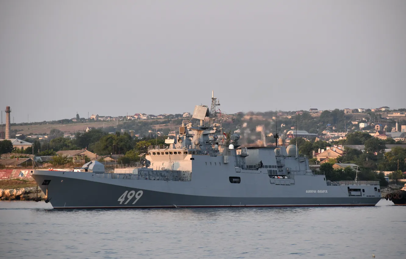 Фото обои фрегат, севастополь, адмирал макаров