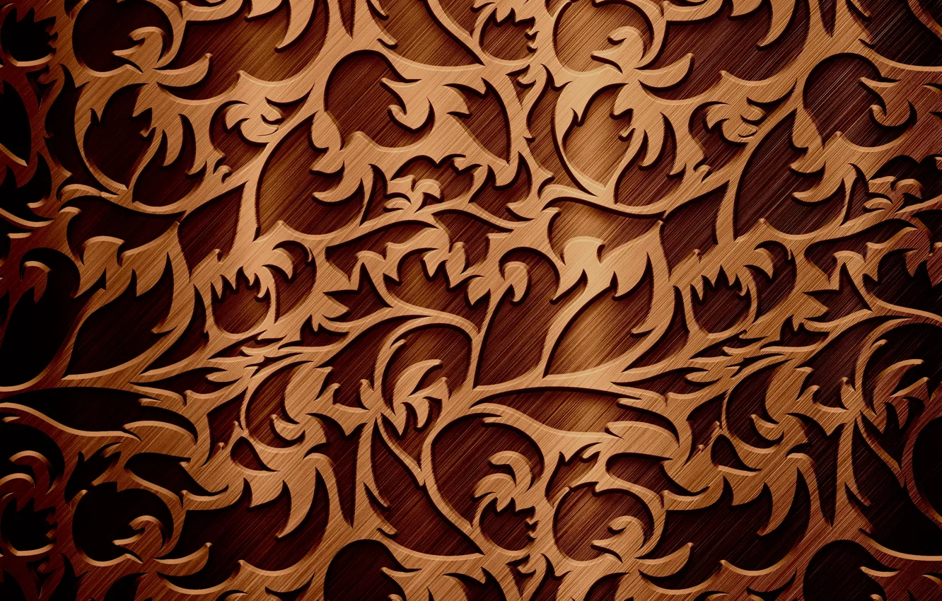 Фото обои узор, текстура, pattern, веточки, twigs, шоколадный цвет, the texture of the chocolate color