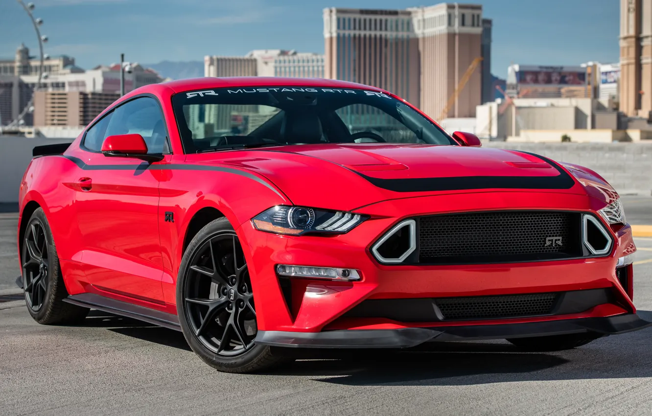 Фото обои Mustang, Ford, 2019, SEMA 2018, Series 1 Mustang RTR