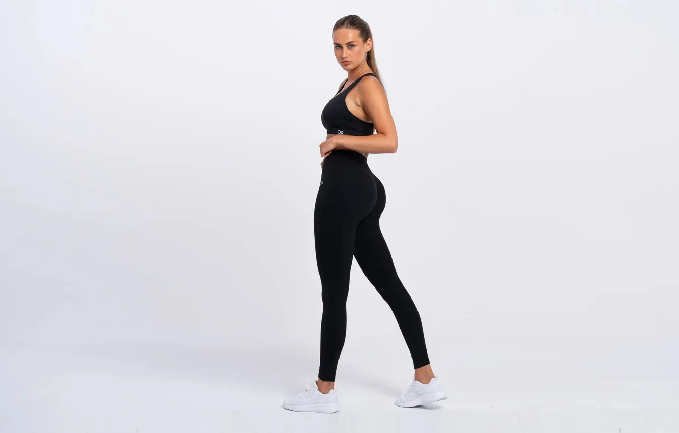 Фото обои gym, leggings, buttock, woman fitness, activewear, woman exercises, woman streching, woman workout