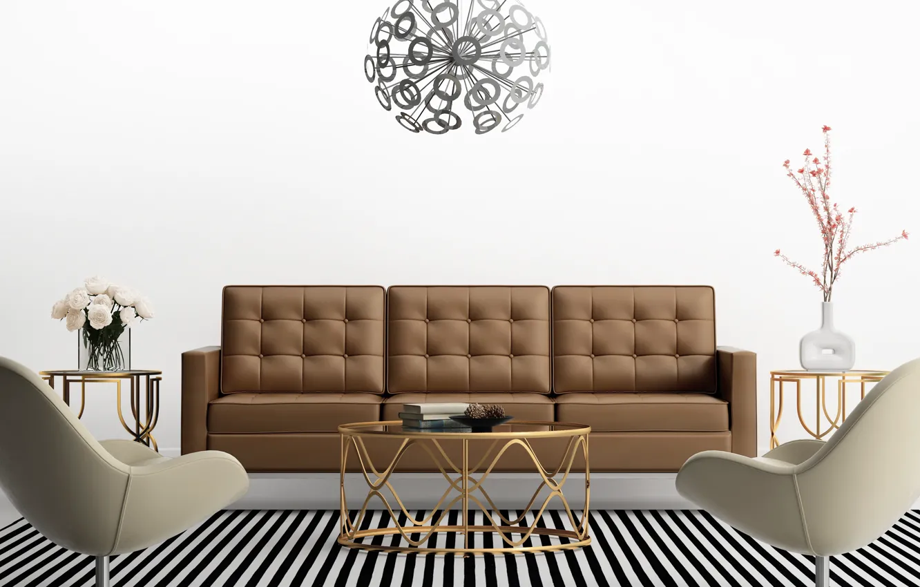 Фото обои дизайн, интерьер, гостиная, модерн