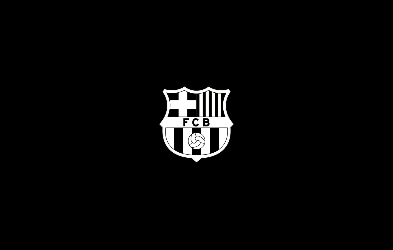Фото обои футбол, минимализм, logo, барселона, football, barcelona