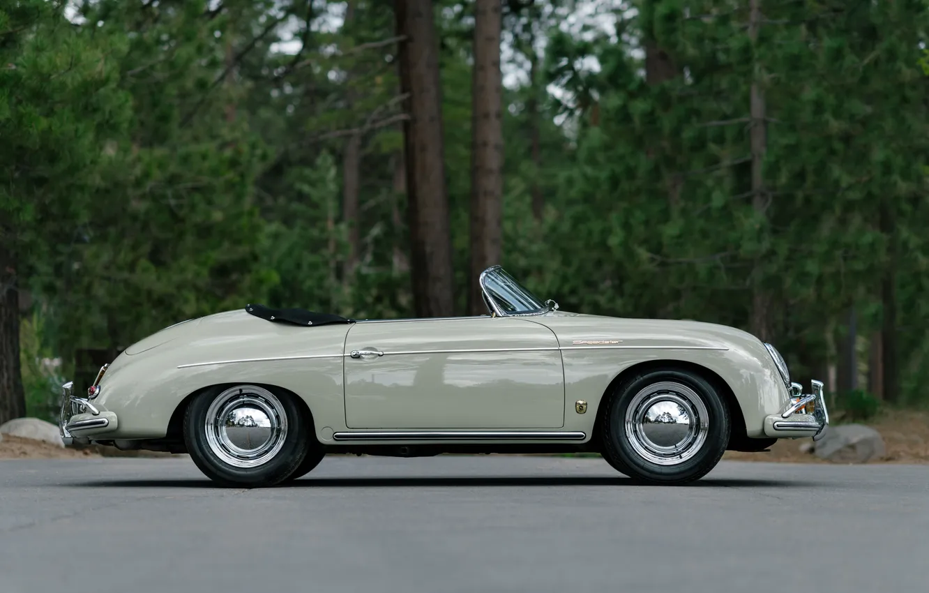 Фото обои Porsche, 356, 1958, Porsche 356A 1600 Super Speedster