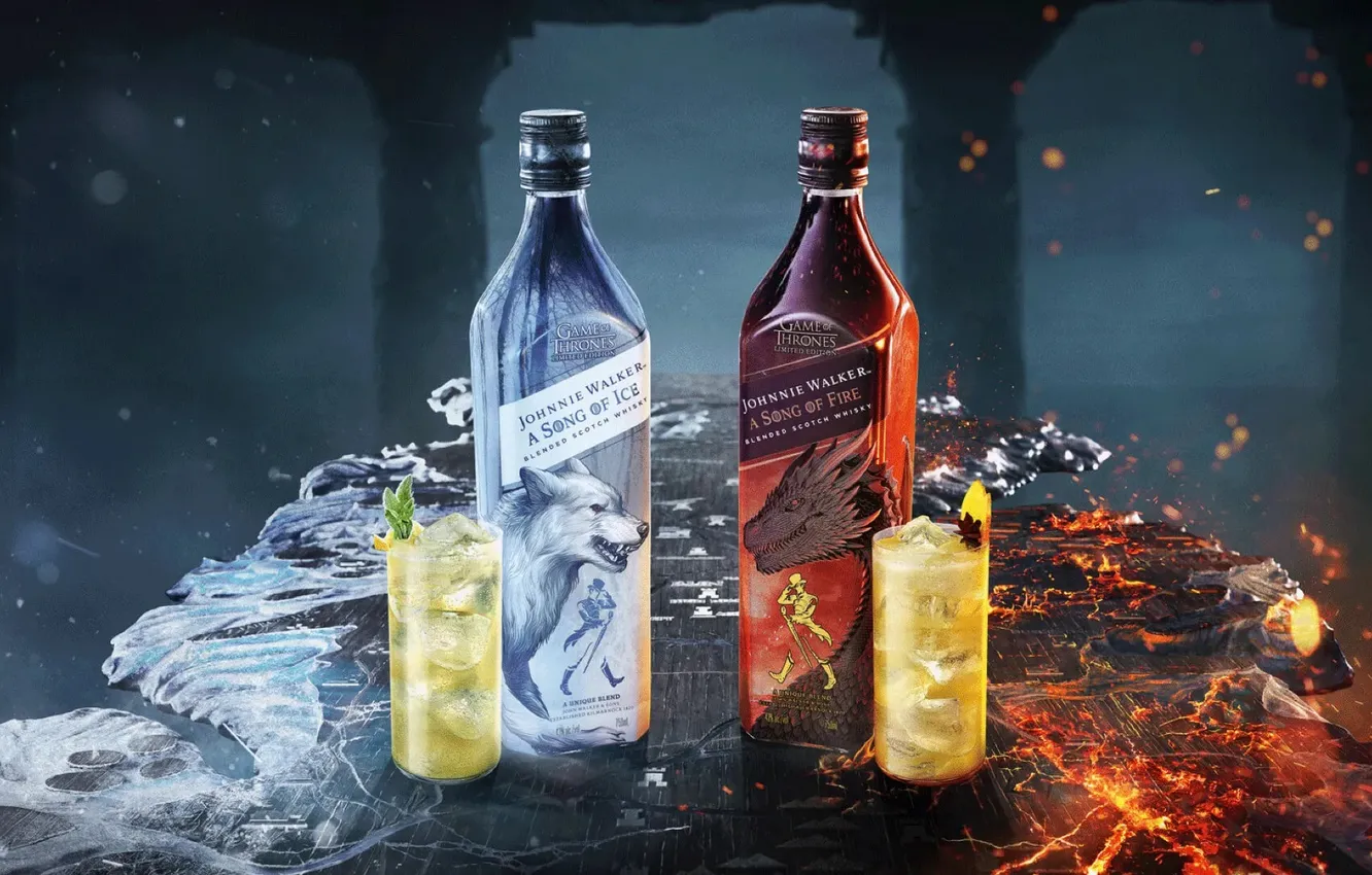 Фото обои whiskey, Game of Thrones, bottles, alcohol