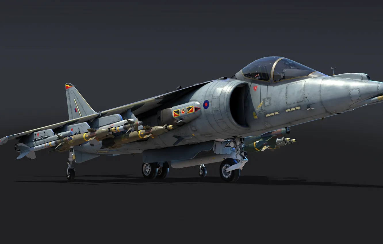 Фото обои Британия, СВВП, Harrier GR 7