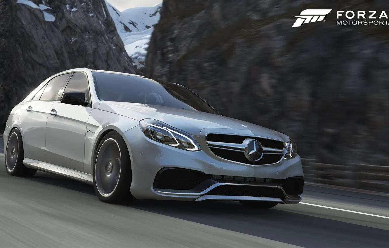 Фото обои Mercedes Benz, AMG, 2013, 2014, Forza Motorsport 5, Xbox One, C-Class, W205