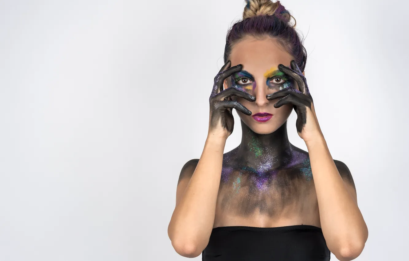 Фото обои model, look, make up, Luigi Malanetto