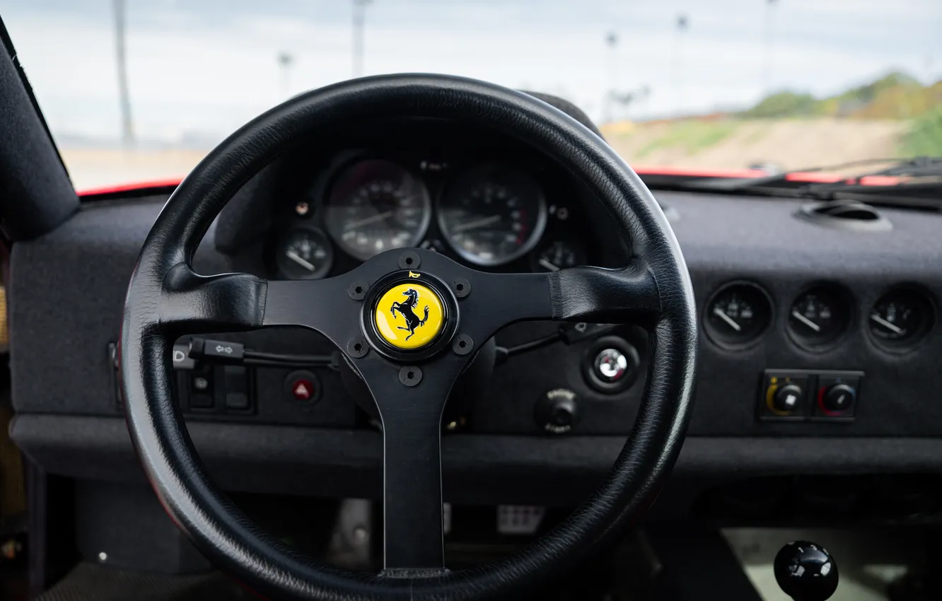 Фото обои Ferrari, F40, 1990, Ferrari F40