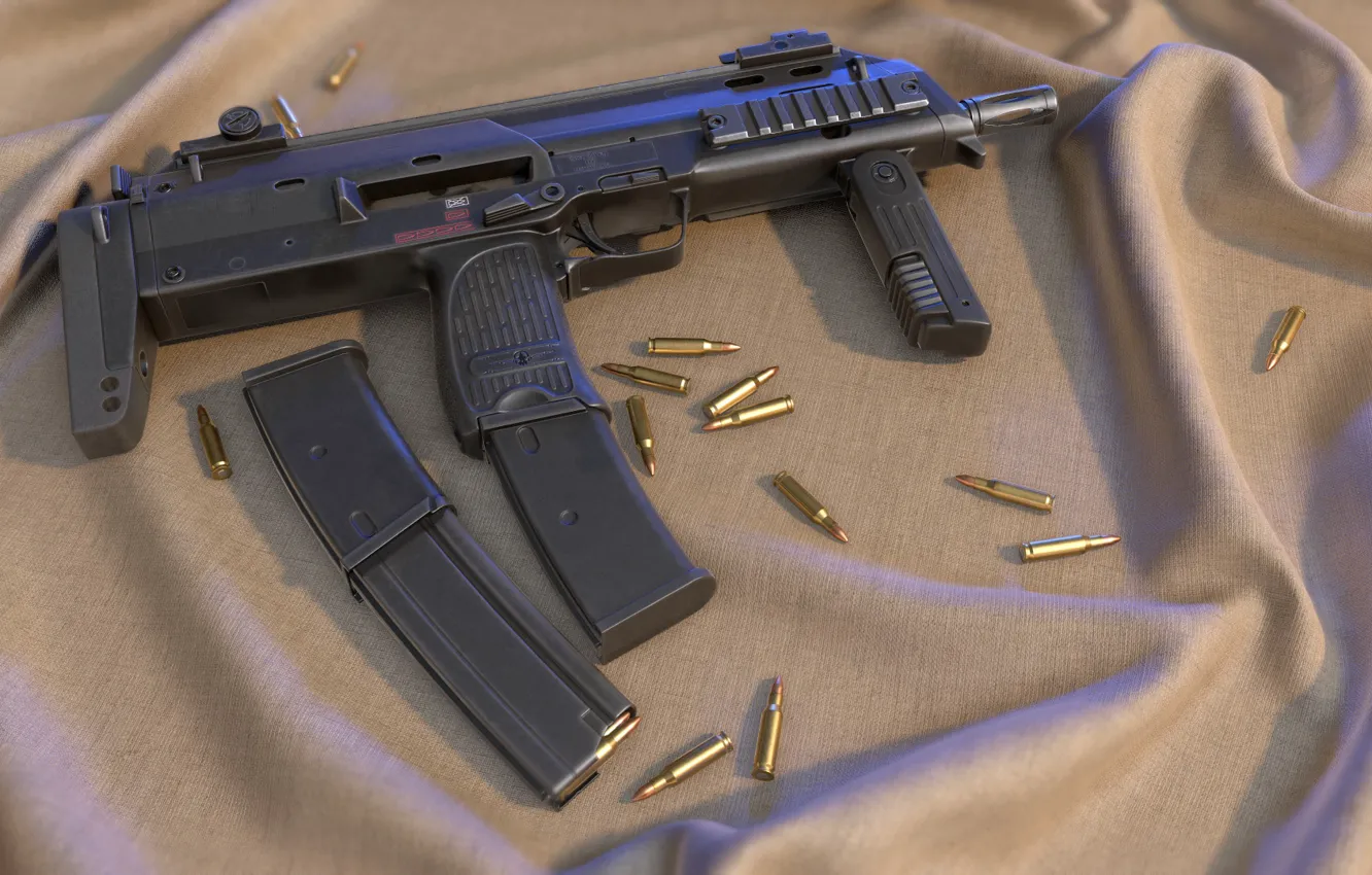 Фото обои Германия, Пистолет-пулемёт, HK MP7