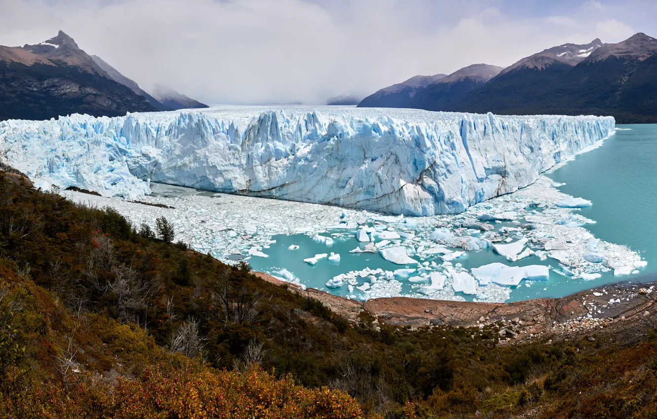 Фото обои Argentina, Santa Cruz Province, Lago Argentino