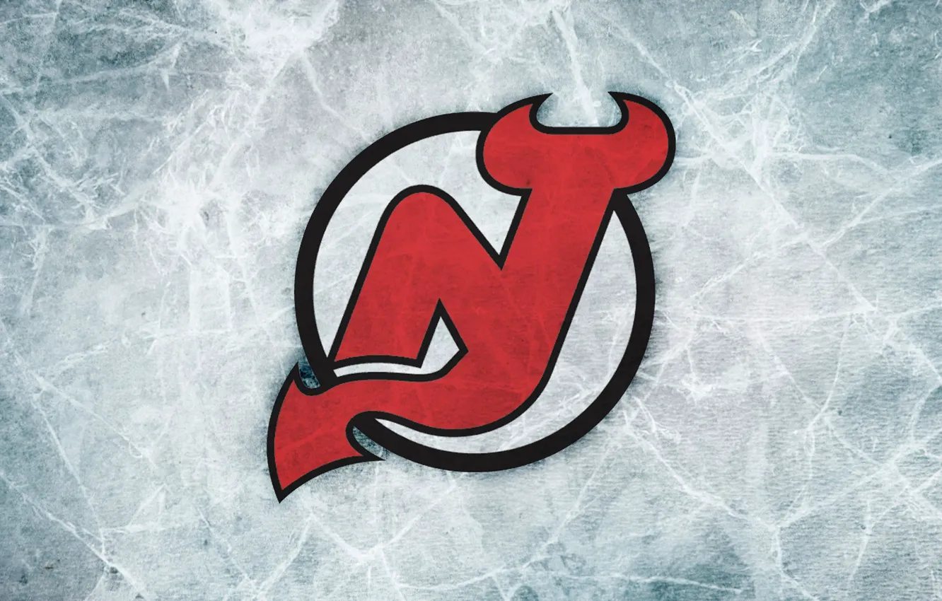 Фото обои логотип, эмблема, хоккей, нхл, hockey, nhl, New Jersey Devils, New Jersey