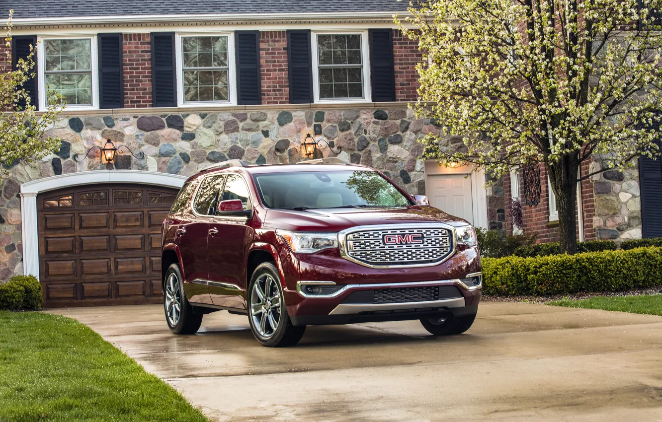 Фото обои джип, внедорожник, GMC, Acadia, джиэмси